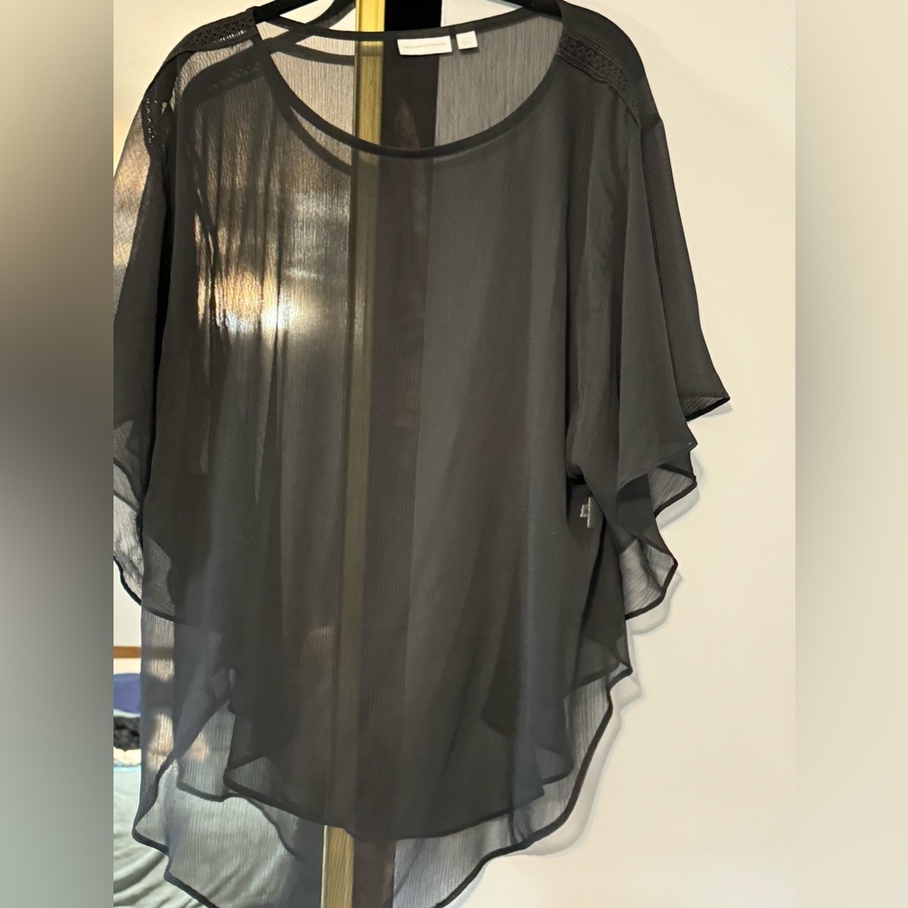 New York & Company sheer top coverup small/medium